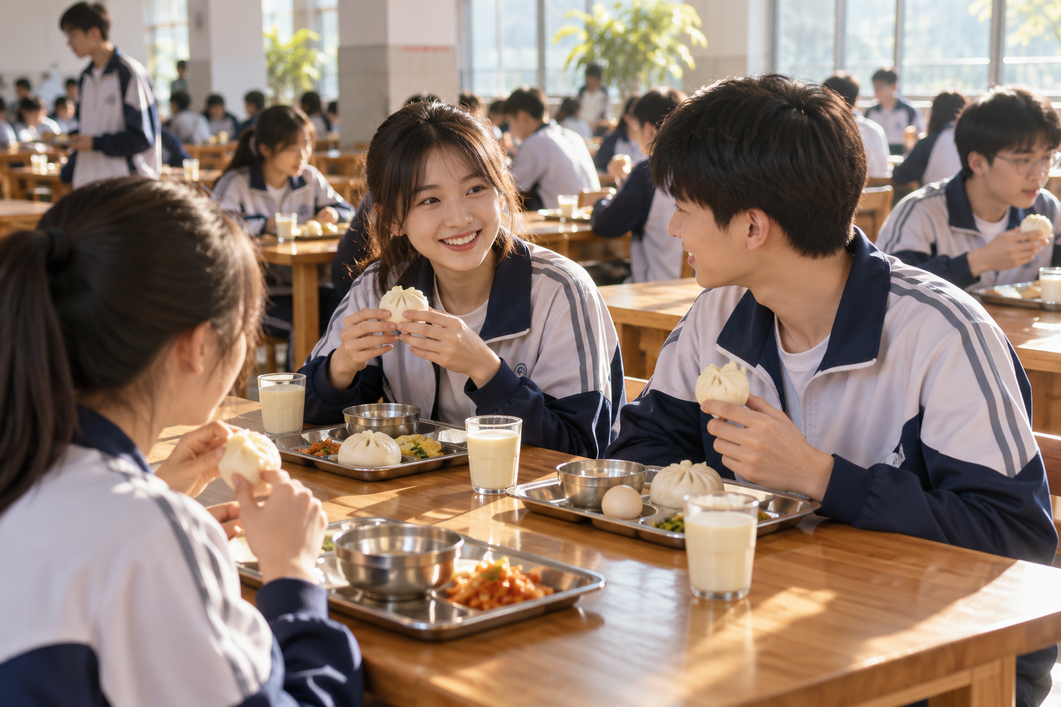 起床早餐